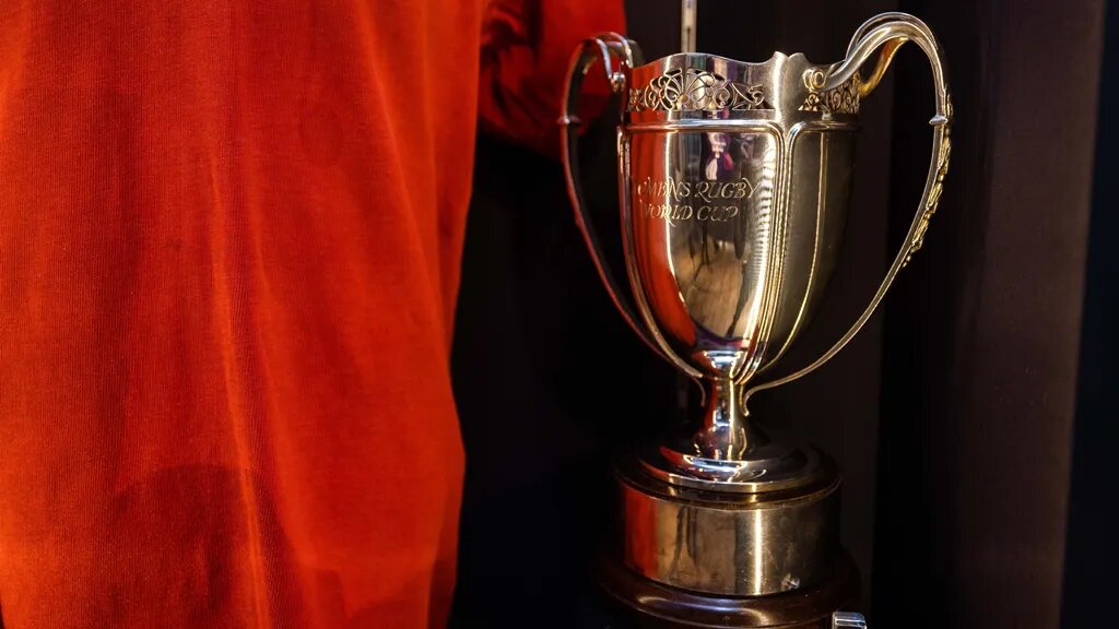 La historia del trofeo de la primer Rugby World Cup femenina