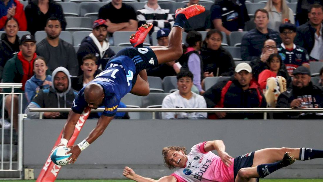 Super Rugby Pacific: Blues pasó por encima a Rebels en Auckland