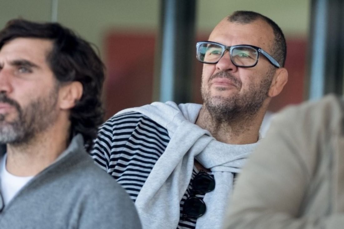Michael Cheika estuvo presente viendo a Jaguares XV