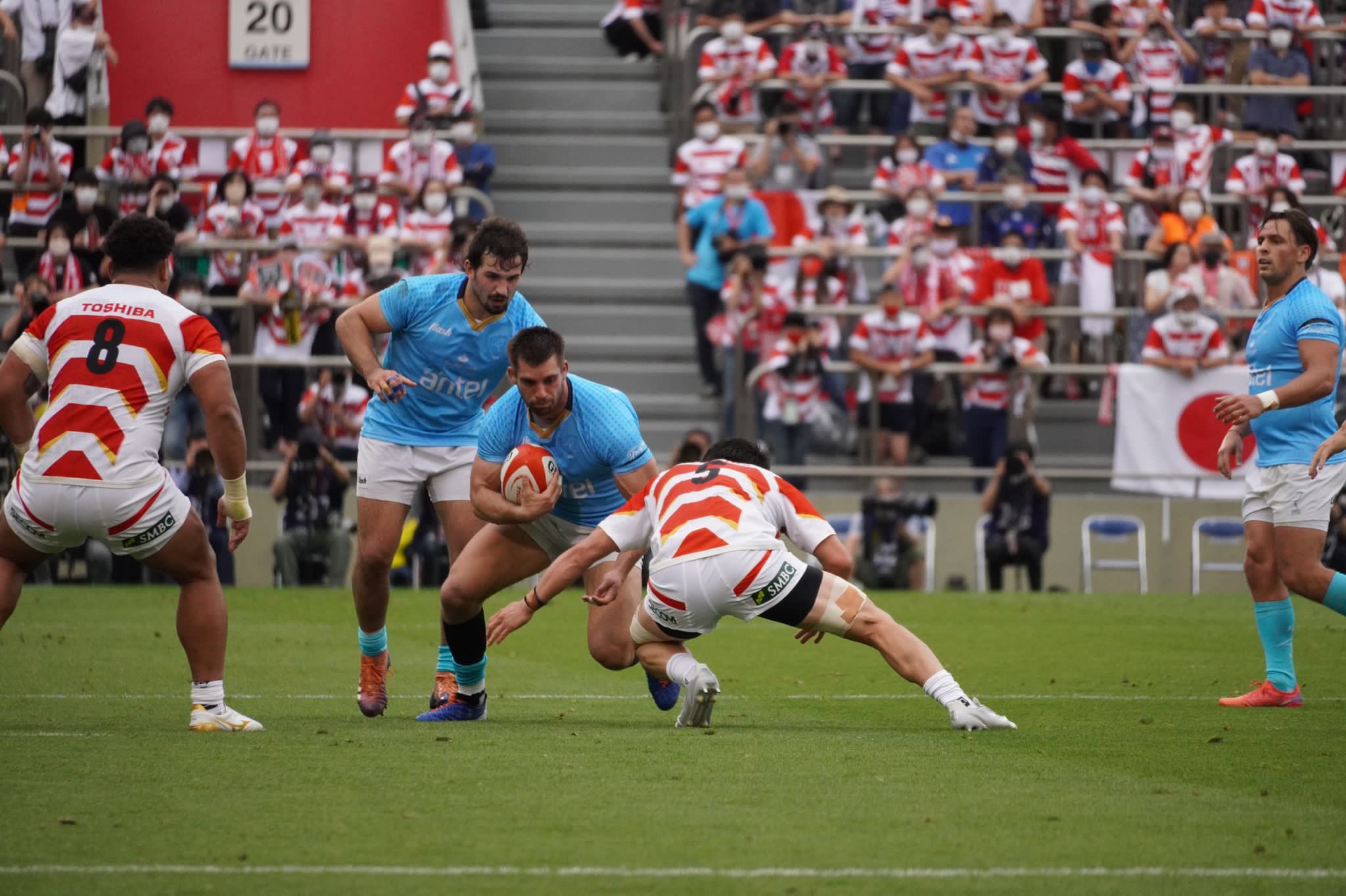 Japón se hizo fuerte y derrotó a Los Teros en Tokio