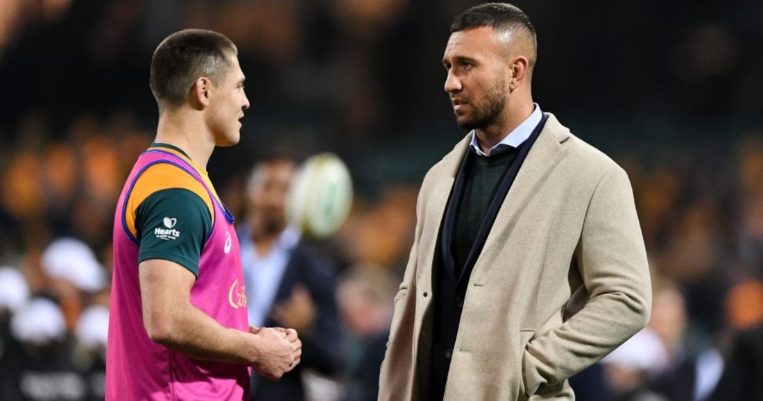 Quade Cooper le brindó un gran consejo a James O’Connor