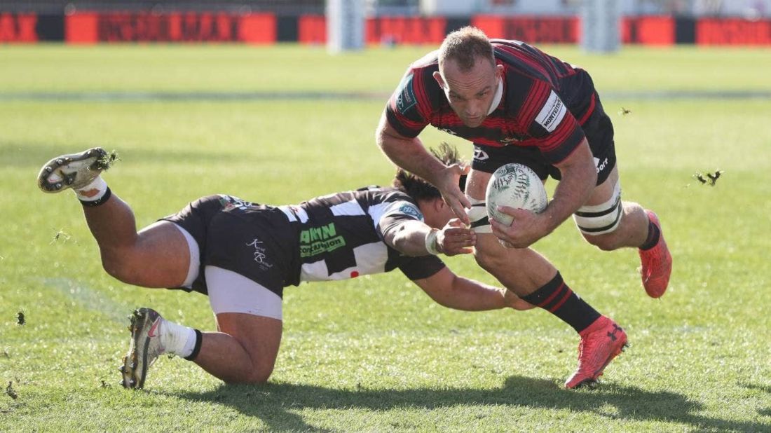 Bunnings NPC: Canterbury  le ganó a Hawke’s Bay y quedó como único puntero