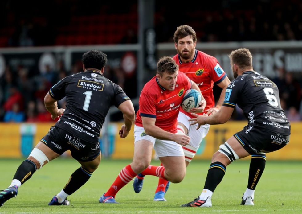 United Rugby Championship: Dragons sorprendió a Munster de local
