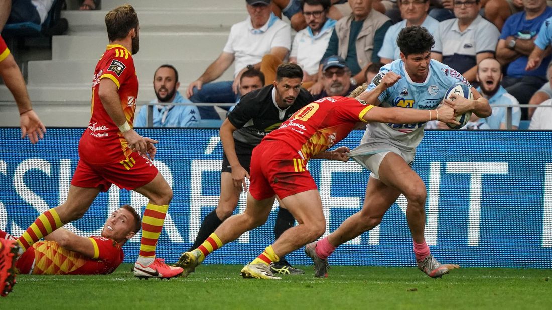 Top 14: Martín Bogado fue determinante en la victoria de Bayonne