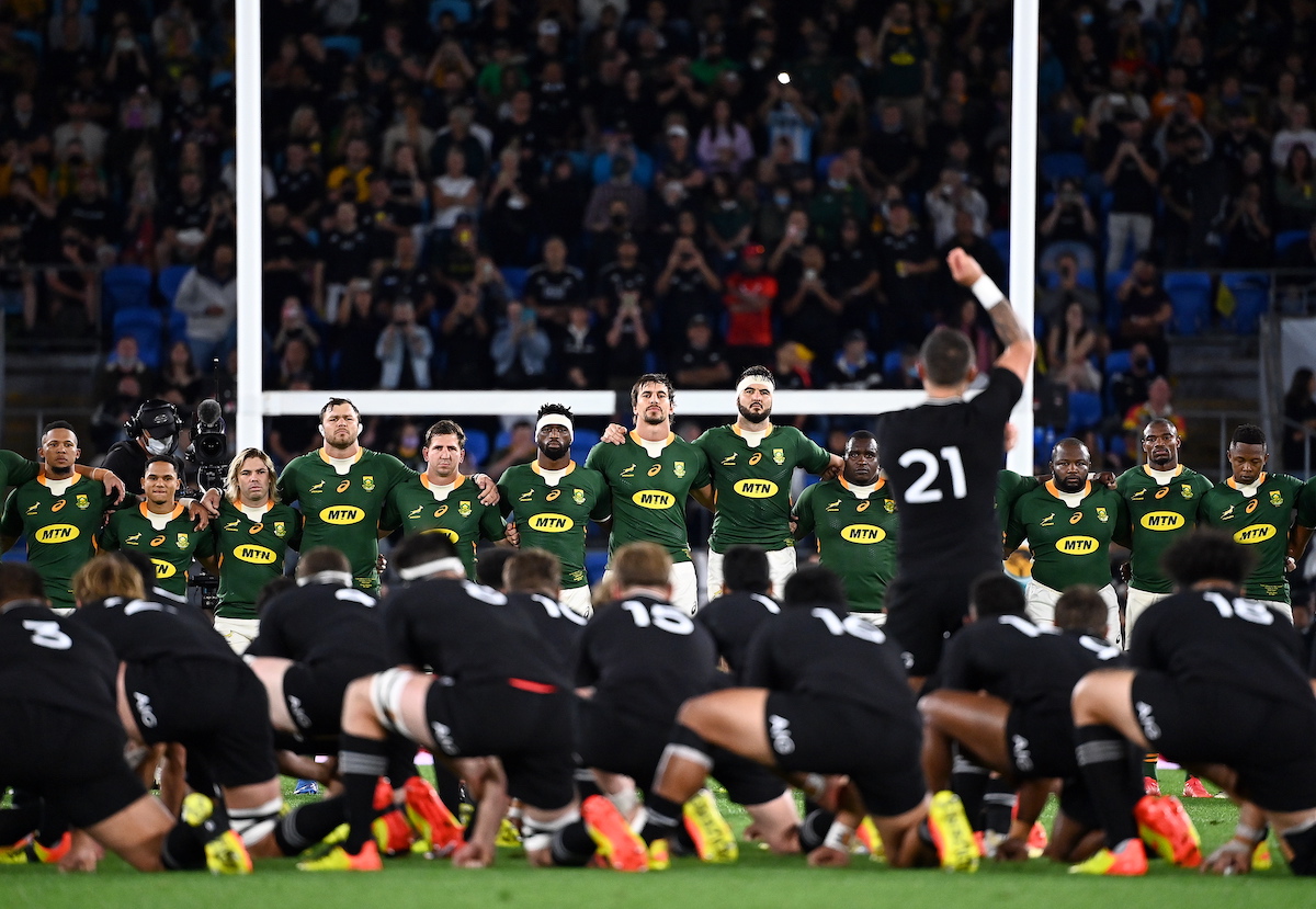 Los Springboks y All Blacks se enfrentarán en Twickenham
