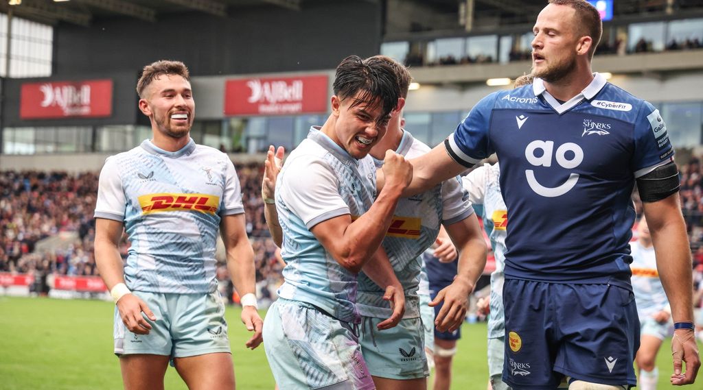 Gallagher Premiership: Harlequins plantó bandera en Salford City Stadium