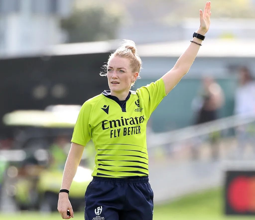 Hollie Davidson dirigirá la final de Rugby World Cup 2021