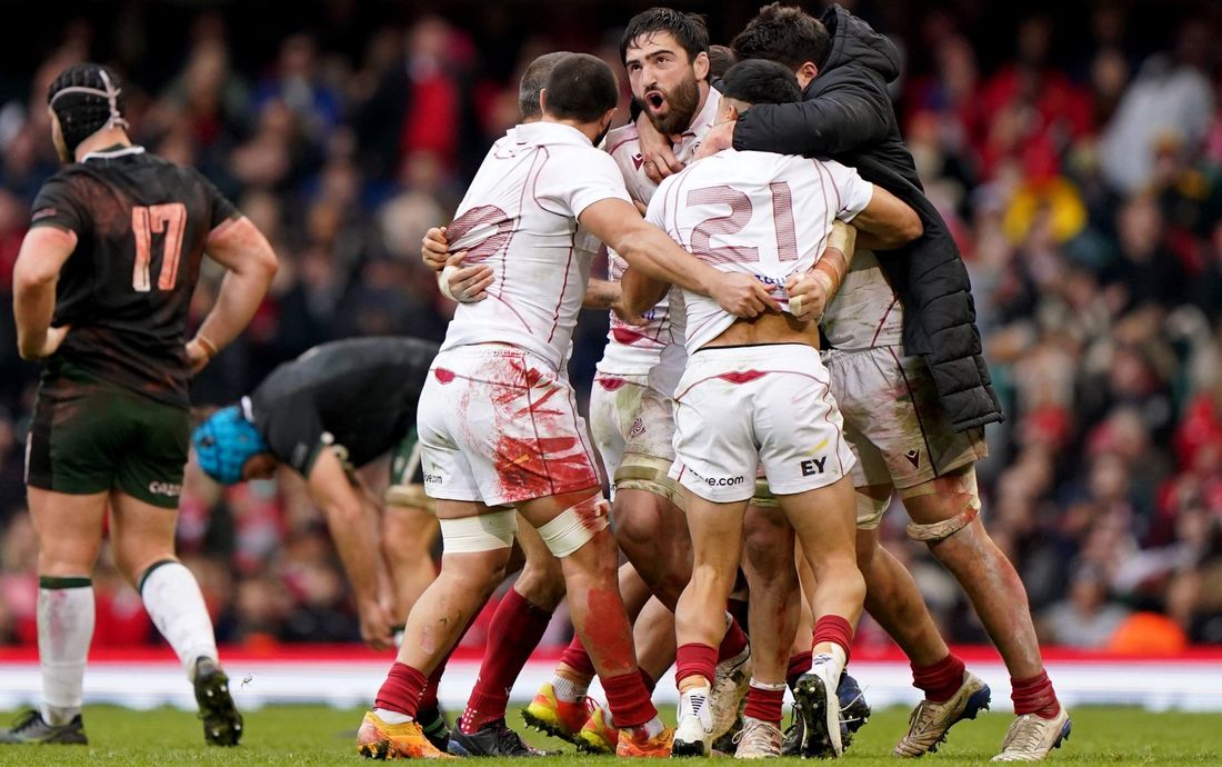 Autumn Nations Series: Georgia metió un batacazo en Cardiff