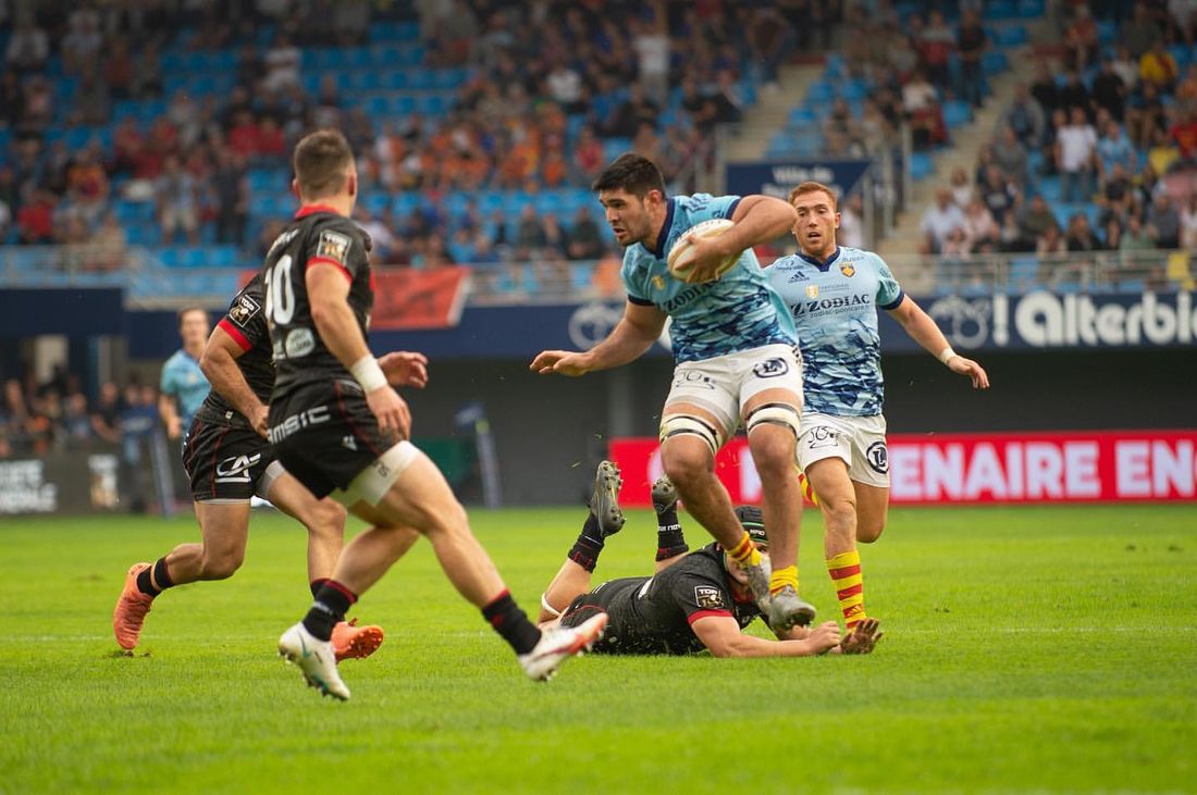 Joaquín Oviedo, uno de los pocos argentinos presentes en el Top 14