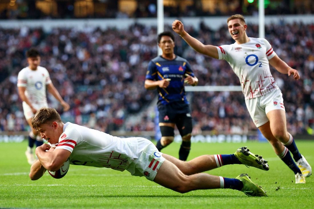 Autumn Nations Series: Inglaterra borró a Japón en Twickenham