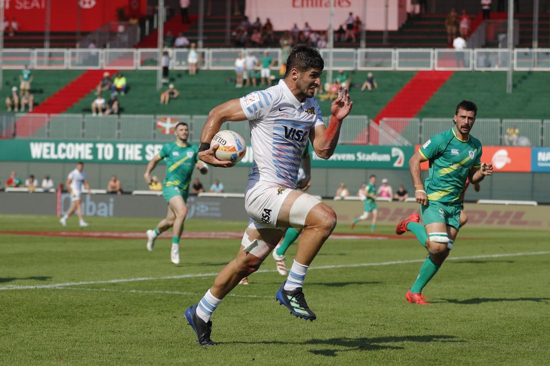 World Rugby Sevens Series: Irlanda, el verdugo de Los Pumas en Dubai
