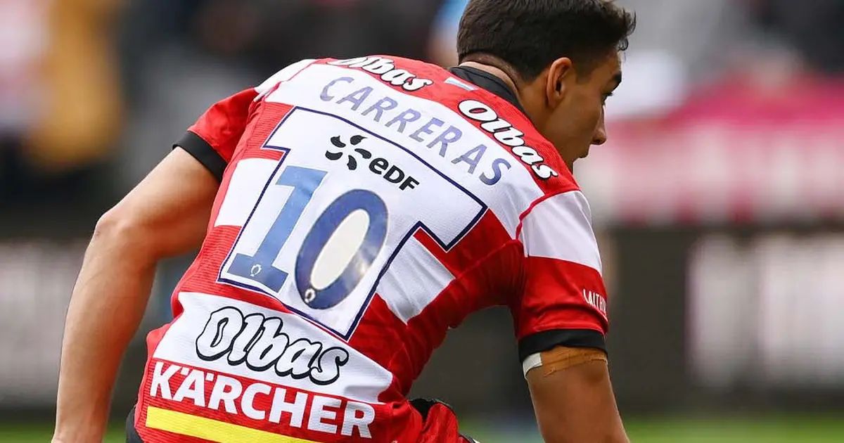 Gallagher Premiership: Carreras se pone nuevamente la 10 de Gloucester