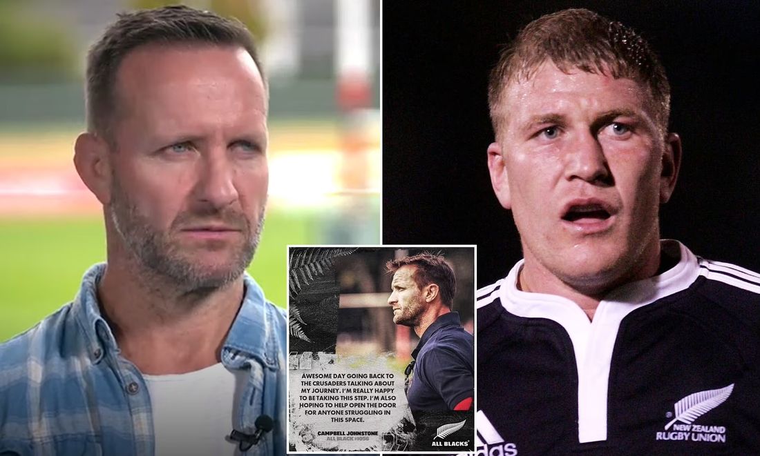 Campbell Johnstone se convirtió en el primer integrante de los All Blacks en declararse gay