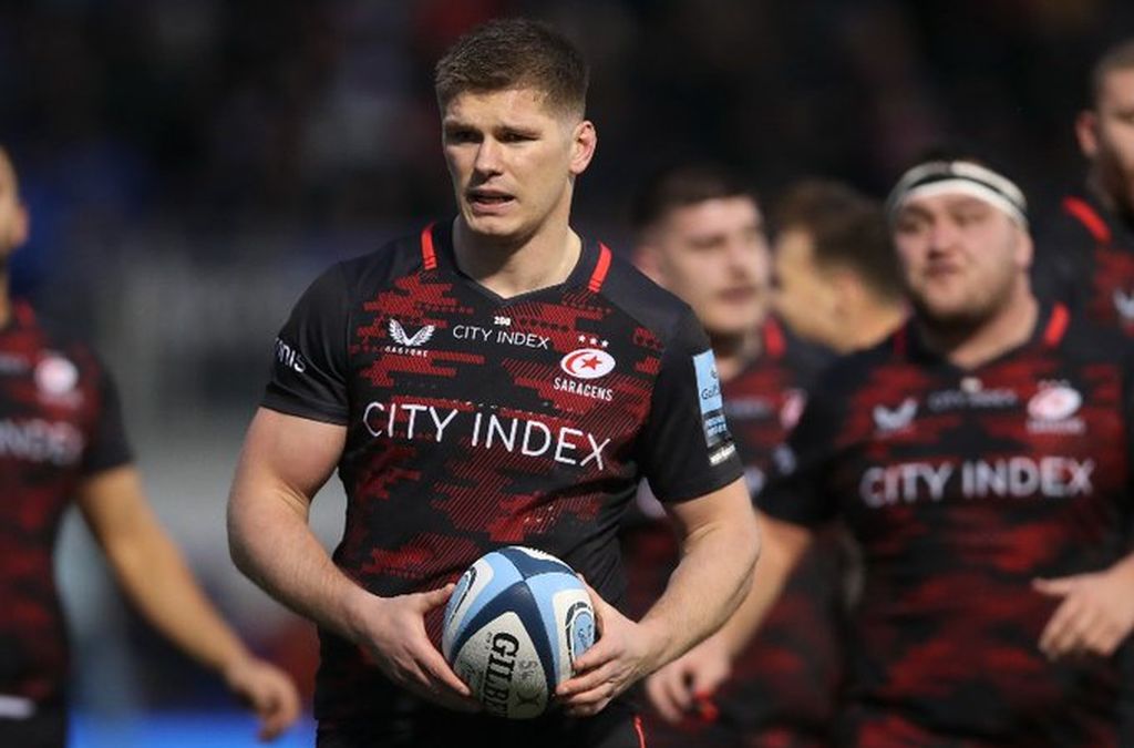 Owen Farrell fue suspendido pero estaría en el debut del 6N
