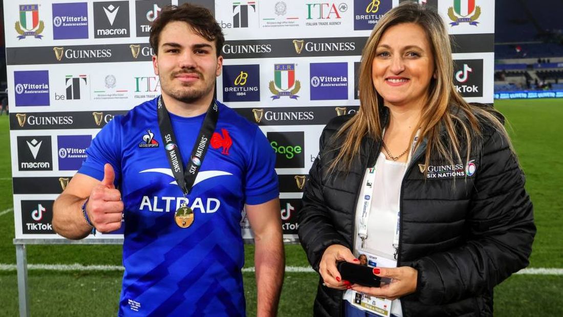 Antoine Dupont: “No vamos a estar saltando de alegría después de la victoria con Italia”