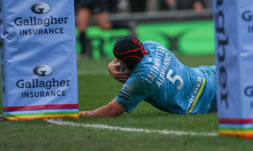 Gallagher Premiership: A Gloucester Rugby no le alcanzó con el try de Alemanno