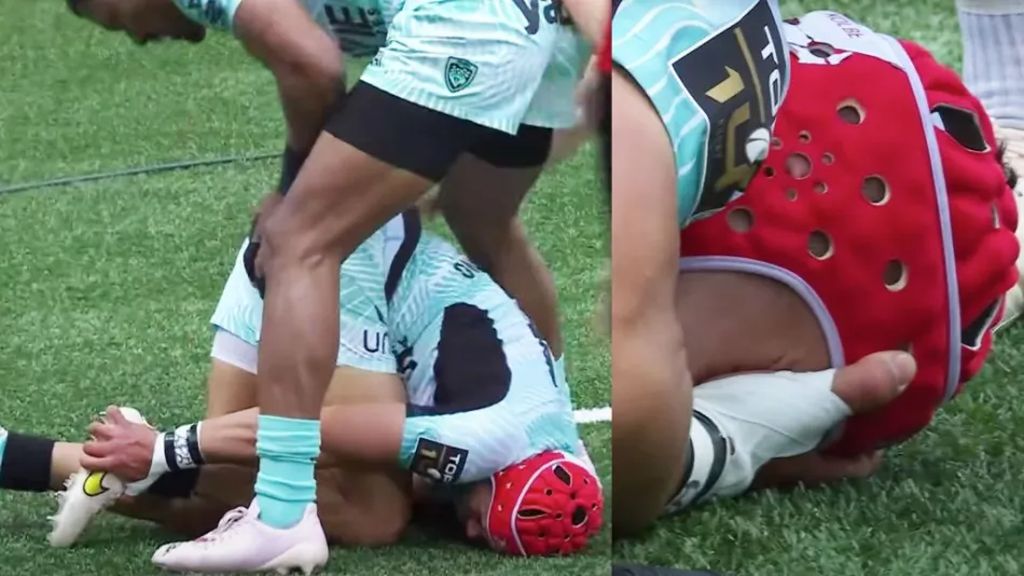 Cheslin Kolbe se lesionó y preocupa a todo el staff de los Springboks