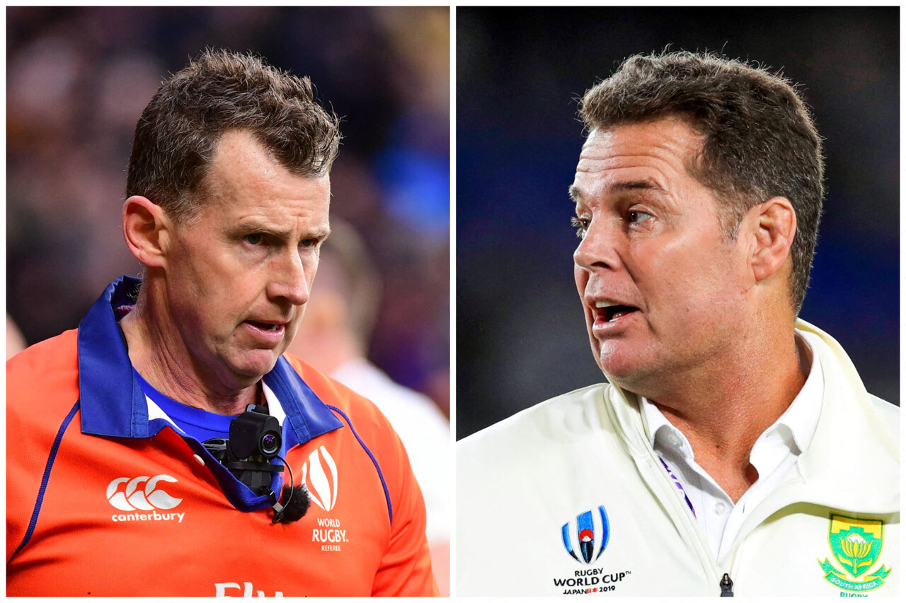 Erasmus busca convencer a Nigel Owens