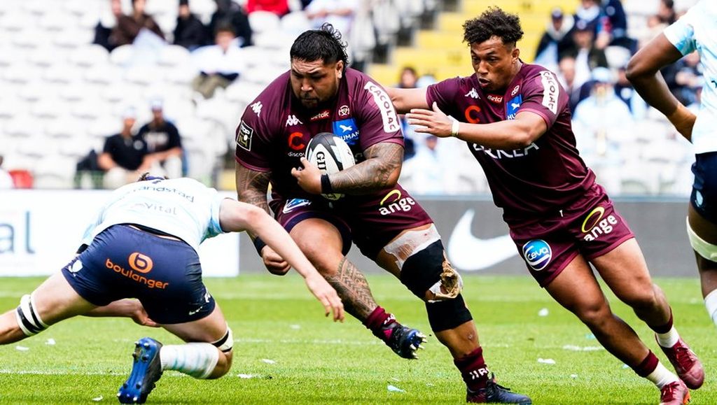 Top 14: Festejo de Union Bordeaux-Bègles que le mete presión a los de arriba