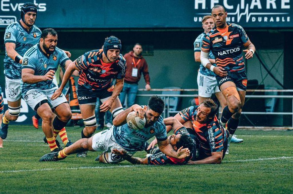 Top 14: Triunfazo de USA Perpignan que sueña con zafar del descenso