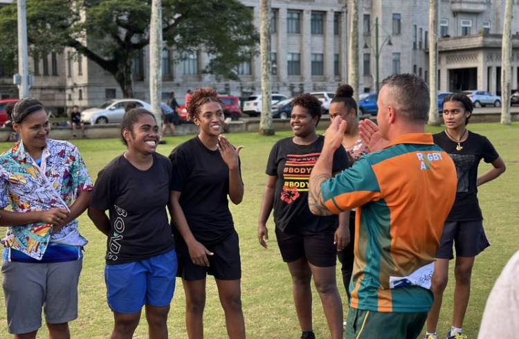 El rugby australiano para sordos construye una asociación con Fiji tras el paso por Argentina
