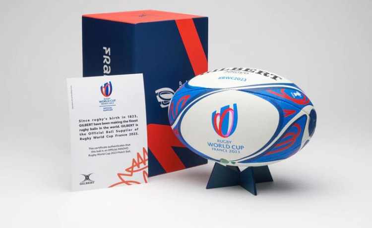 Gilbert revela la primera pelota de doble válvula para Rugby World Cup 2023