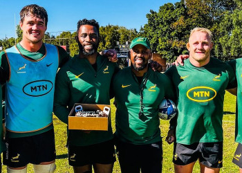Siya Kolisi: “Me siento bien y mi rehabilitación va bien”