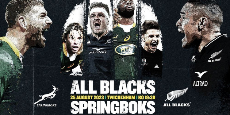 Springboks vs All Blacks 65 000 entradas vendidas, pero ¿cuántas puede albergar Twickenham?
