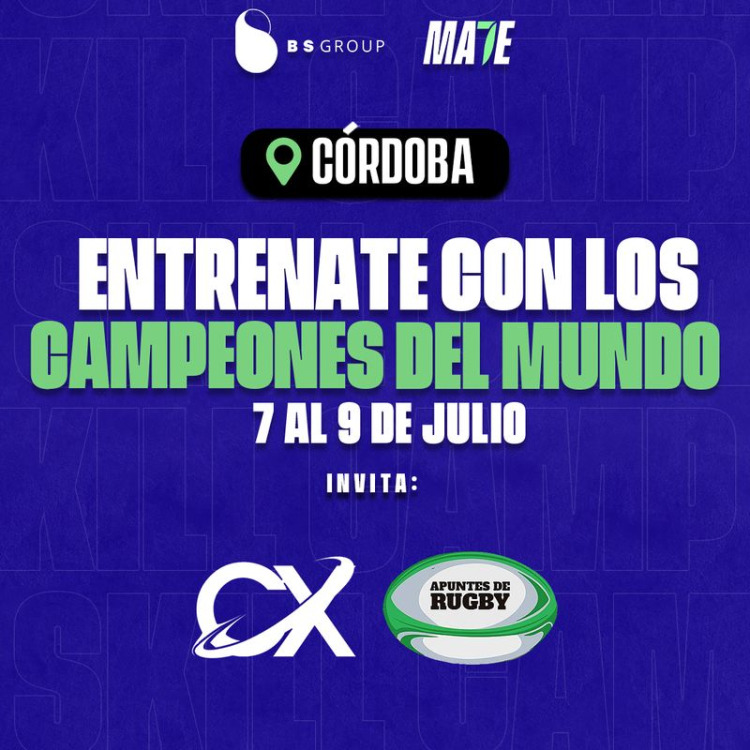 ¿Querés entrenarte con los campeones de rugby 7s?