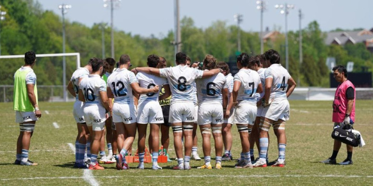 El último ensayo de Los Pumitas, antes del debut mundialista