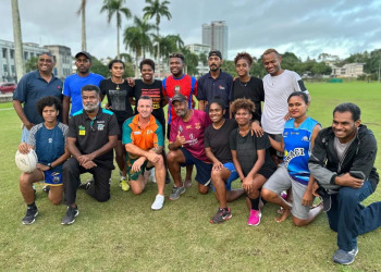 El rugby australiano para sordos construye una asociación con Fiji tras el paso por Argentina