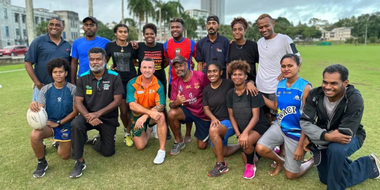 El rugby australiano para sordos construye una asociación con Fiji tras el paso por Argentina