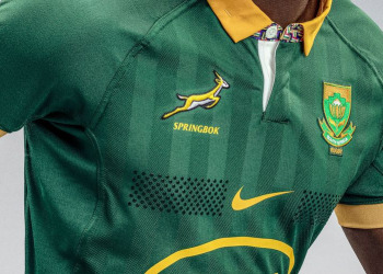 Rugby Championship: Los Boks tienen nueva camiseta