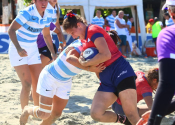 Juegos Suramericanos de Playa: Argentina no tuvo un buen arranque