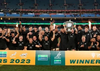Rugby Championship: Los All Blacks metieron título y Bledisloe Cup en Australia