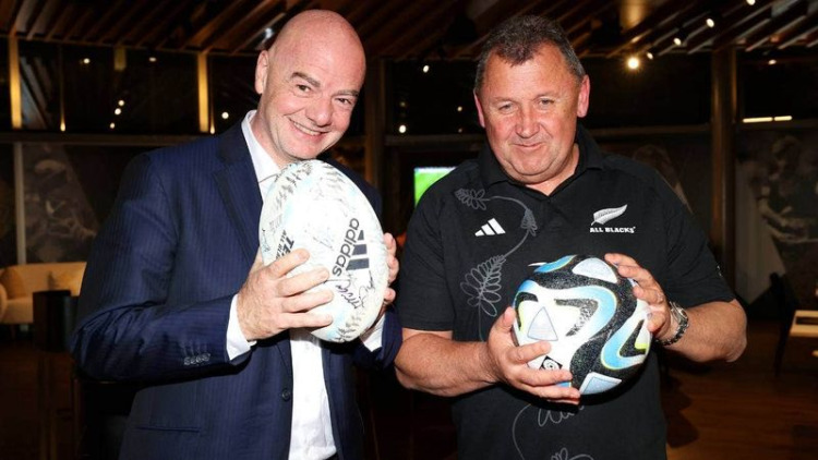 Gianni Infantino: “Fue genial conocer a Ian Foster”