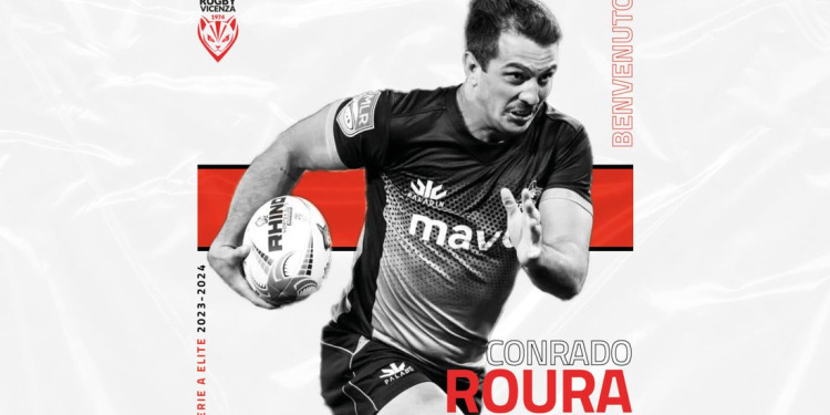 Serie A Élite: Conrado Roura es nuevo jugador de Rangers Rugby Vicenza