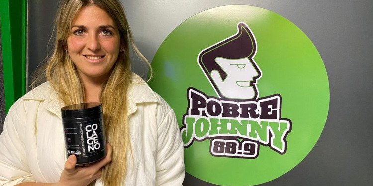 Agostina Origlia pasó por “Apuntes de Rugby”