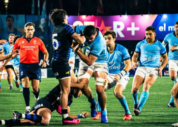 Pobre actuación de Argentina XV frente a Los Teros en Montevideo