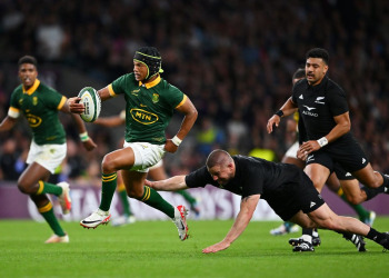 Rugby Internacional: Los Springboks sorprendieron a todos goleando a los All Blacks
