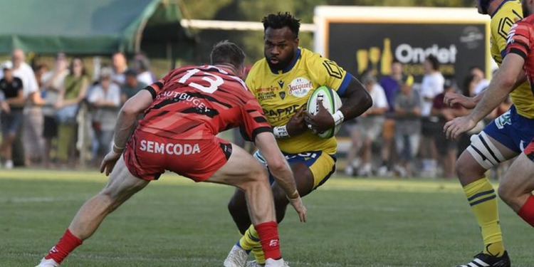 Top 14: Oyonnax regresó a la máxima categoría con un triunfazo sobre Clermont