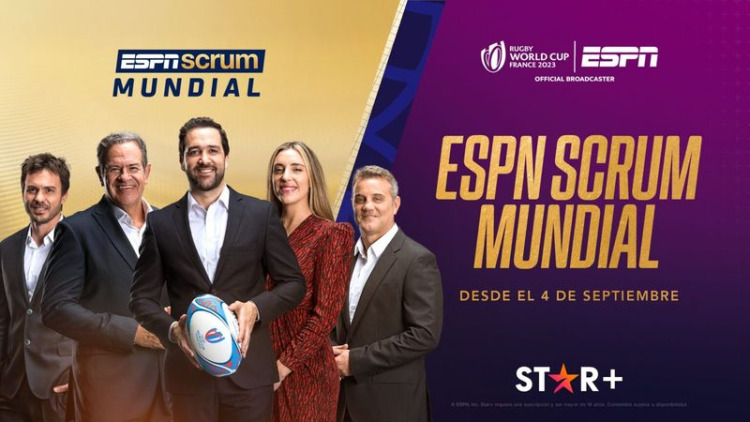 El lunes 4 estrena ESPN Scrum Mundial