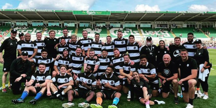 Barbarians FC cumplió ante Northampton Saints