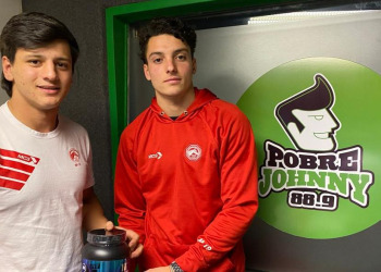 Simón Trejo y Facundo Rodríguez, pasaron por “Apuntes de Rugby”