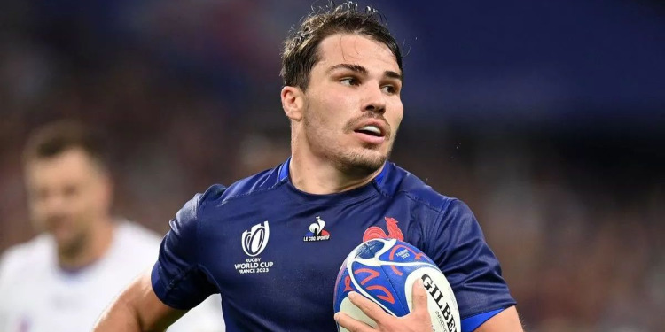 Rugby World Cup 2023: Antoine Dupont entrenó con los titulares y usó casco