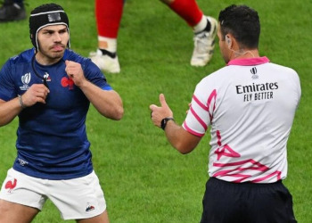 Rugby World Cup 2023: Ben O’Keeffe le respondió a Antoine Dupont