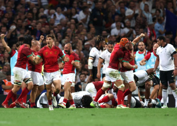 Rugby World Cup 2023: Portugal dio la sorpresa ganándole a Fiji en Toulouse