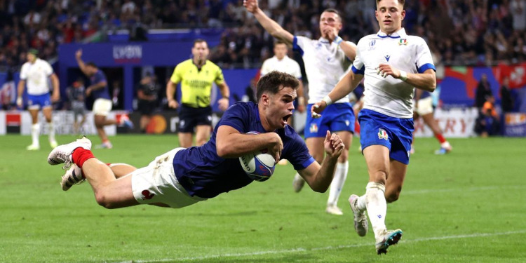 Rugby World Cup 2023: Francia quedó primero y espera por Sudáfrica o Irlanda en cuartos