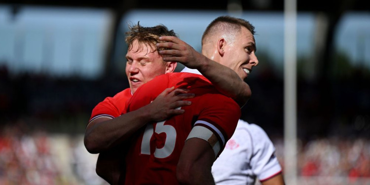 Rugby World Cup 2023: Gales tuvo chispazos de buen rugby y piensa en cuartos de final