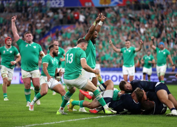 Rugby World Cup 2023: Irlanda venció a Escocia y se perfila como candidato